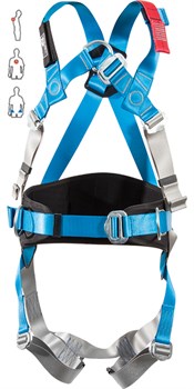 Привязь страховочная VENTO™ Высота 042 с поясом, vst 042 - фото 93220