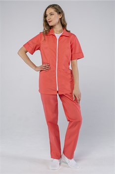 Женский костюм Бьютис NEW (тканьТиСи), коралловый - фото 94288
