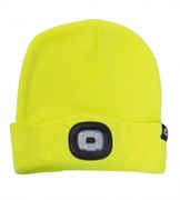 OTTO шапка с LED подсветкой желтая
