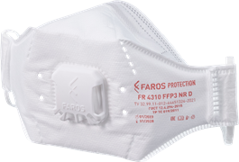 Респиратор FR 4310 PREMIUM, FFP3 NR D, с клапаном