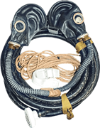 Противогаз шланговый ПШ-1С, ШМП-2 шт, с х/б амуницией