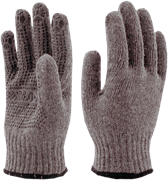 Перчатки полушерстяные ЗИМА®ПВХ, (Пер 018)