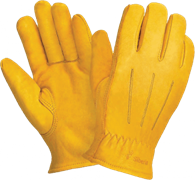 Перчатки ДРАЙВЕР КМ, (0145), кожа класс А+, искуственный мех