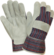 Перчатки АНГАРА ЛЮКС,(0115 CBSA), спилок, х/б ткань