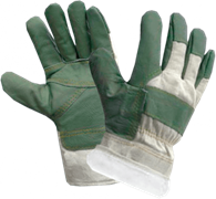 Перчатки ЗАЩИТА ЗИМА, (0148), кожа, х/б, акриловый мех