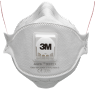 Респиратор 3M™ 9332 + Aura™, FFP3, с клапаном выдоха