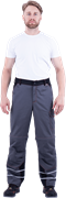 Брюки ХАЙ-ТЕК летние, серый-красный-черный