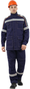 Костюм МЕГАСТАТОЙЛ, т/синий-серый-оранж