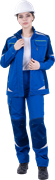 Куртка ТУРБО SAFETY летняя, василек-синий, женская
