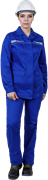 Костюм ОПЕРАТОР летний, василек, женский (Куртка+брюки)