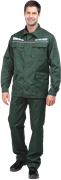 Костюм ОПЕРАТОР летний, зеленый (куртка+брюки) Импорт