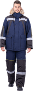 Костюм УРАГАН-УЛЬТРА зимний, т/синий-черный