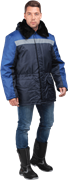 Куртка РЕГИОН зимняя, т/синий-василек