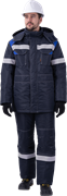Костюм СТАРАТЕЛЬ зимний, синий-василек Импорт