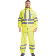 Костюм EXTRA-VISION WPL влагозащитный флуоресцентный желтый, Импорт