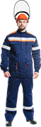 Костюм 20.1 кал/см2 из огнезащитной ткани WORKER,(Куртка+брюки)
