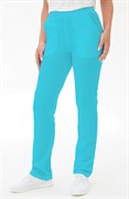 Брюки, бирюзовые