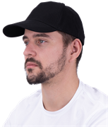 Бейсболка черная