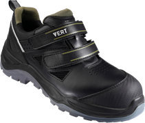 Полуботинки с перфорацией VERT с КП и КС, кожаные ПУ/ТПУ