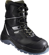 Ботинки VERT высокий берец с КП и КС, кожаные ПУ/ТПУ