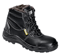 Ботинки TURBO с КП шерст. мех хромовые ПУ/нитрил