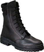 Ботинки СТРАЖНИК высокий берец нат. мех, бортопрошивные хромовые ТЭП