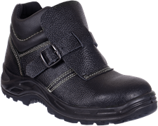 Ботинки СВАРЩИК с МП шерст. мех юфтевые ПУ/нитрил