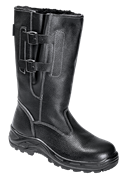 Сапоги TURBO высокие с КП и КС нат. мех хромовые ПУ/нитрил