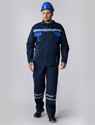 Костюм Итрорис-2 (тк.Саржа,250) п/к, т.синий/васильковый
