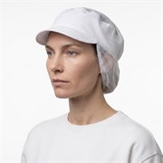 Кепи универсальная с сеткой Хаспфуд (тк.Смесовая,120), белый