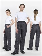 Брюки зимние женские Сакрин (тк.Дюспо,80), т.серый
