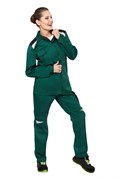 Костюм "Алатау" зеленый/черный (женский) КОС333
