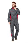 Костюм "Страйк 2" Safe серый/красный КОС604-S