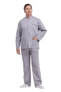 Куртка "Крокус 1" серый 145 г/м.кв, 50%ХБ+50%ПЭ, Сатори  МЕД401