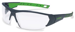Защитные очки uvex ай-воркс, черно-зеленая (арт. 9194175)