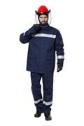 Куртка-накидка защитная от электродуги летняя СПн04-Л II (9 кал/см2) Огнезащитная ткань Worker КУР104