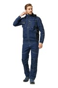 Куртка "Смарт" т.синий 270 г/м.кв, 65%ПЭ+35%ХБ, Canvas КУР752