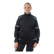 Женская куртка рабочая Brodeks KS228, черный, 245г/м2