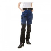 Женские рабочие брюки Brodeks KS328, синий/черный, 245 г/м2