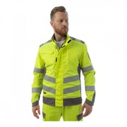 Мультизащитная куртка BRODEKS MS28-61, желтый/серый