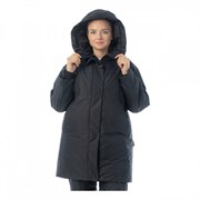 Зимняя женская куртка-парка Brodeks KW258, черный
