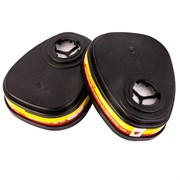 Фильтр противогазовый Jeta Safety для защиты от органических и кислых газов класса AЕ1 6540, упаковка 2шт, коробка 60шт