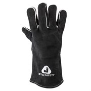 JWK1301 Ferrus Wide Перчатки сварщика Jeta Safety с крагой из спилковой кожи с подкладкой, цвет черный
