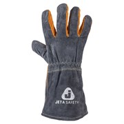 JWK502 Ferrus Comfort Перчатки сварщика Jeta Safety с крагой из спилковой кожи с подкладкой