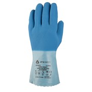 JCH-871 Latex Heavy Химические перчатки, 100% хлопок, покрытие латекс