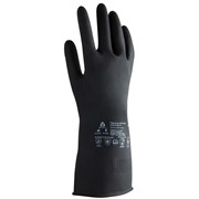 JCH-601 Acid КЩС-2 Перчатки из латекса для защиты от химических воздействий, длина 300 мм, толщина 0,35 мм, упак. 12 пар