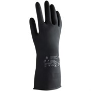 JCH-701 Acid Pro КЩС-1 Перчатки из латекса для защиты от химических воздействий, длина 300 мм, толщина 0,55 мм, упак. 12 пар