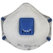JM-7628 Micron Pro Респиратор с клапаном с углем E, FFP2 R D, чашеобразный с регулировкой