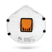 JM-8622 Micron Одноразовый респиратор с клапаном, FFP2 NR D, чашеобразный (упак. 10шт)