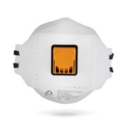 JM-9322 Micron Flex Респиратор с клапаном, трехпанельный, класс защиты FFP2 NR D